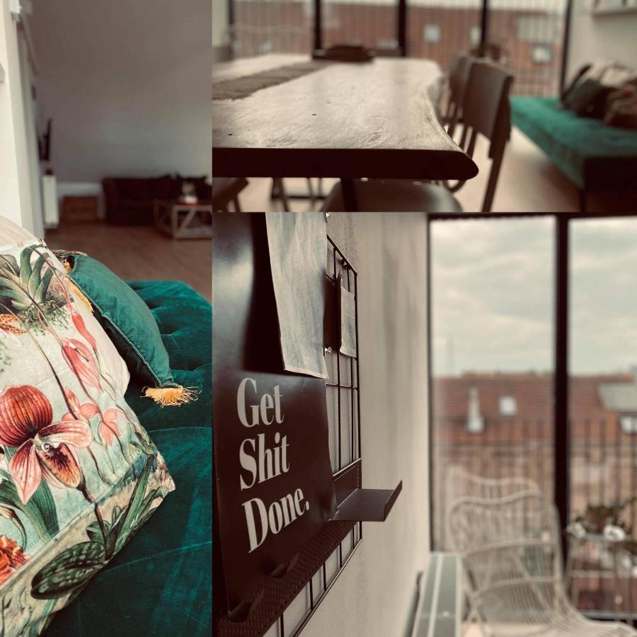 Lichtrijke loft bij restaurant Den Olifant Appartement Ieper Buitenkant foto