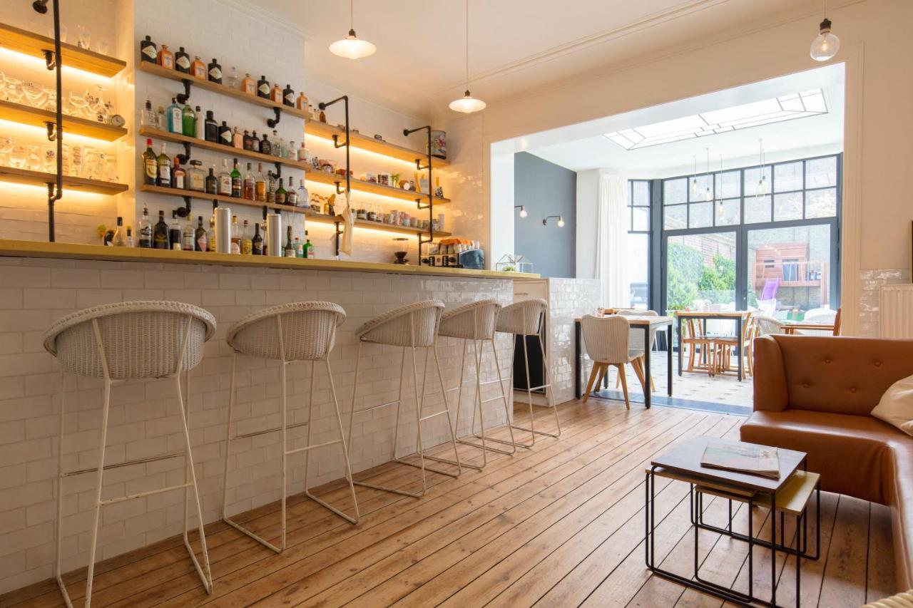 Lichtrijke loft bij restaurant Den Olifant Appartement Ieper Buitenkant foto
